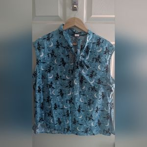 Retrolicious Bowtie Top 2X Witch Pattern